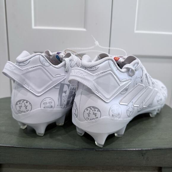 New Adidas Freak 22 Big Mood Football Cleats Cloud White Size 14 GX7983 main image 5
